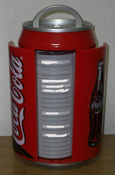 Coka・Cola 缶型CDケース(扉面) Coka・Cola 缶型CDケース(扉面)