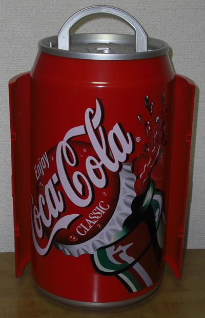 Coka・Cola コカ・コーラ 缶型CDラック(裏面) Coka・Cola コカ・コーラ 缶型CDラック(裏面)