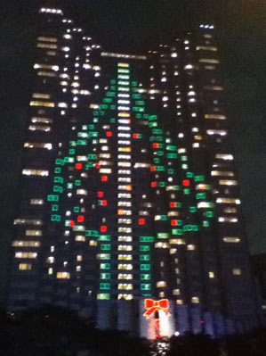 在りし日の赤坂プリンスホテルタワーのクリスマスツリーデコレーション画像 在りし日の赤坂プリンスホテルタワーのクリスマスツリーデコレーション画像